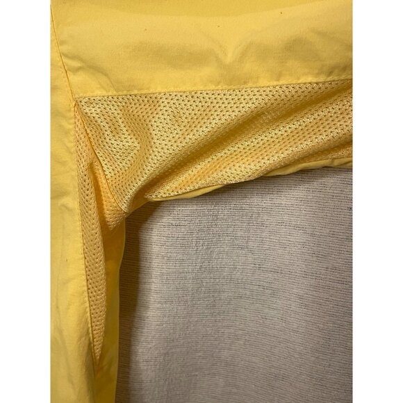 Vintage Solumbra L Men Yellow Polo Shirt Lightweight 100% UV Protection USA - Picture 9 of 16